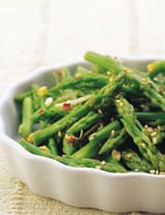 Sesame Asparagus Stir Fry recipe, Chinese Recipes