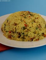Mixed Sprouts Rice recipe