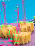 Sizzling Pineapple Satay ( Healthy Starter Recipe )