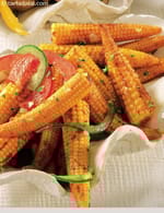 Spicy Baby Corn recipe, Sizzler Recipes | Barbeque Recipes