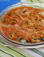 Spinach Gnocchi with Almond Butter Sauce recipe, Italian Recipes