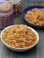 sprouts pulao recipe | Â moong matki pulaoÂ |