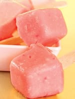 Strawberry Lollies, Healthy Diabetic Recipe
