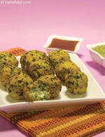 Stuffed Methi Paneer Pakoda recipe