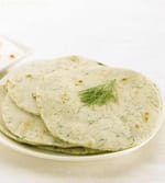Suva Chawal Paratha recipe