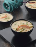 Vegetable Makhanwala, Microwave Veg Makhanwala recipe, Indian Microwave Recipes