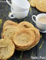 Verki Puri, Crispy Jar Snack recipe