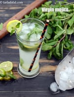 virgin mint cucumber mojito recipe | mint mojito mocktail |