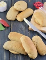 Whole Wheat Hot Dog Roll, Homemade Whole Wheat Hotdog Roll recipe