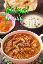 bhindi masala recipe | restaurant style bhindi masala | masala bhindi ki sabzi |