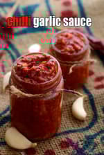 chilli garlic sauce recipe | Indian style chilli garlic sauce |