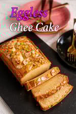 eggless ghee cake recipe | Indian style desi ghee cake | ghee cake |