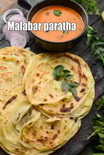 Malabar paratha recipe | Kerala parotta | Indian Malabar parotta | flaky paratha |