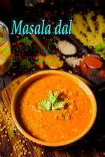 masala dal recipe | mixed masala dal | dal fry | healthy masala dal |