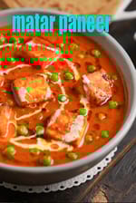 Shahi matar paneer recipe | Punjabi style mutter paneer masala | mutter paneer sabzi |