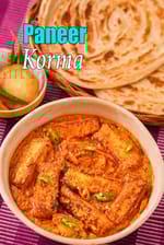 paneer korma recipe | Mughlai style paneer korma | shahi paneer kurma |