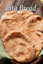 pita bread recipe | Indian style pita bread | healthy whole wheat pita bread | pita bread on tava |