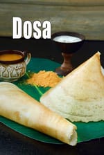 dosa recipe | with dosa batter recipe | South Indian dosa |