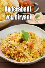 Biryani | Veg Hyderabadi Biryani recipe |  Vegetarian Biryani Recipes |