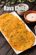 rava chilla recipe | sooji ka cheela | suji ka cheela |