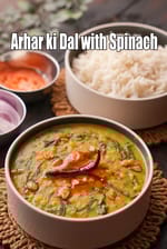 arhar ki dal with spinach recipe | Punjabi toovar aur palak ki dal | healthy palak toor dal |