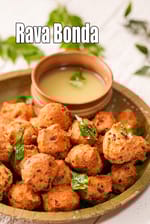 rava bonda | sooji bonda recipe | instant rava bonda |