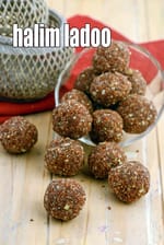 halim ladoo recipe | alive laddu | alive che ladoo | Maharashtrian halim ladoo |