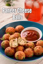 paneer cheese balls | cottage cheese balls | Indian paneer cheese balls snack |