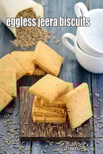 eggless jeera biscuits recipe | whole wheat jeera biscuits | zeera biscuits |