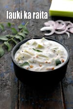 lauki ka raita | doodhi raita | dudhi raita | bottle gourd raita |