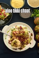 aloo tikki chaat recipe | Delhi style aloo tikki chaat | street style aloo tikki chaat |