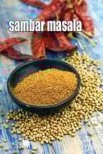 sambar masala recipe | sambar powder | sambar podi |