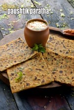 pudina paratha recipe | healthy mint paratha | Punjabi pudina paratha |