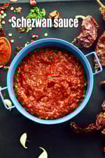 Schezwan Sauce, Schezuan Sauce Chinese Recipe, Chinese Recipes