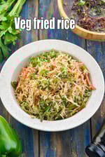 Veg Fried Rice  ( Mumbai Roadside Recipes ), Vegetable Fried Rice   Recipes