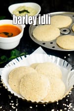 barley idli recipe | Indian vegetable barley idli | healthy barley idli for breakfast |