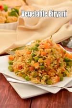 Healthy Vegetable Biryani Recipe | Brown Rice Biryani |  Biryani cooked in 1 tsp oil |