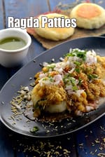 Ragda Patties | Chaat Ragda Pattice Recipe | Ragda Recipe |