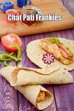 Chat Pati Frankies | vegetable Frankie | paneer veg frankie for kids |