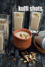 kulfi shots recipe | malai kulfi milkshake | Indian summer drink |