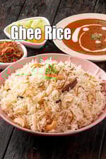 Ghee Rice Recipe | How To Make Ghee Rice | Ghee Bhat |  Ney Choru |