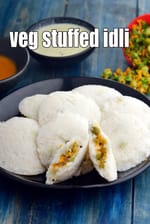 veg stuffed idli recipe | soft stuffed idli | South Indian stuffed idli |