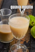 guava mojito recipe | virgin guava mojito | guava mojito mocktail |
