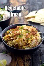 Vegetable biryani recipe, How to make veg biryani, Vegetable Handi Biryani