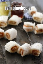 Jam Pinwheels recipe, Step by Step recipes for Kids
