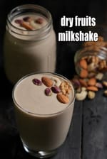 dry fruits milkshake recipe | Indian dry fruit milkshake | healthy dry fruits nuts milkshake |