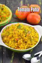 tomato poha recipe | thakkali aval | easy Indian breakfast recipe |