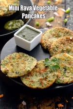 rava vegetable pancake | sooji vegetable pancake | suji vegetable pancake | sooji cheela |