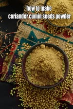 how to make coriander cumin seeds powder recipe | how to make dhania jeera powder |