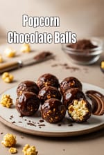 Popcorn Chocolate Balls recipe, Healthy Snacks for Kids Recipes